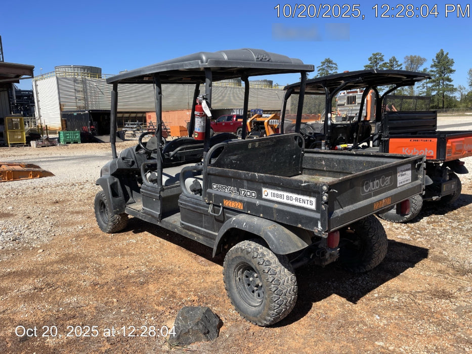 2022 Club Car CA1700D Canopy, Diesel, 4 Passenger