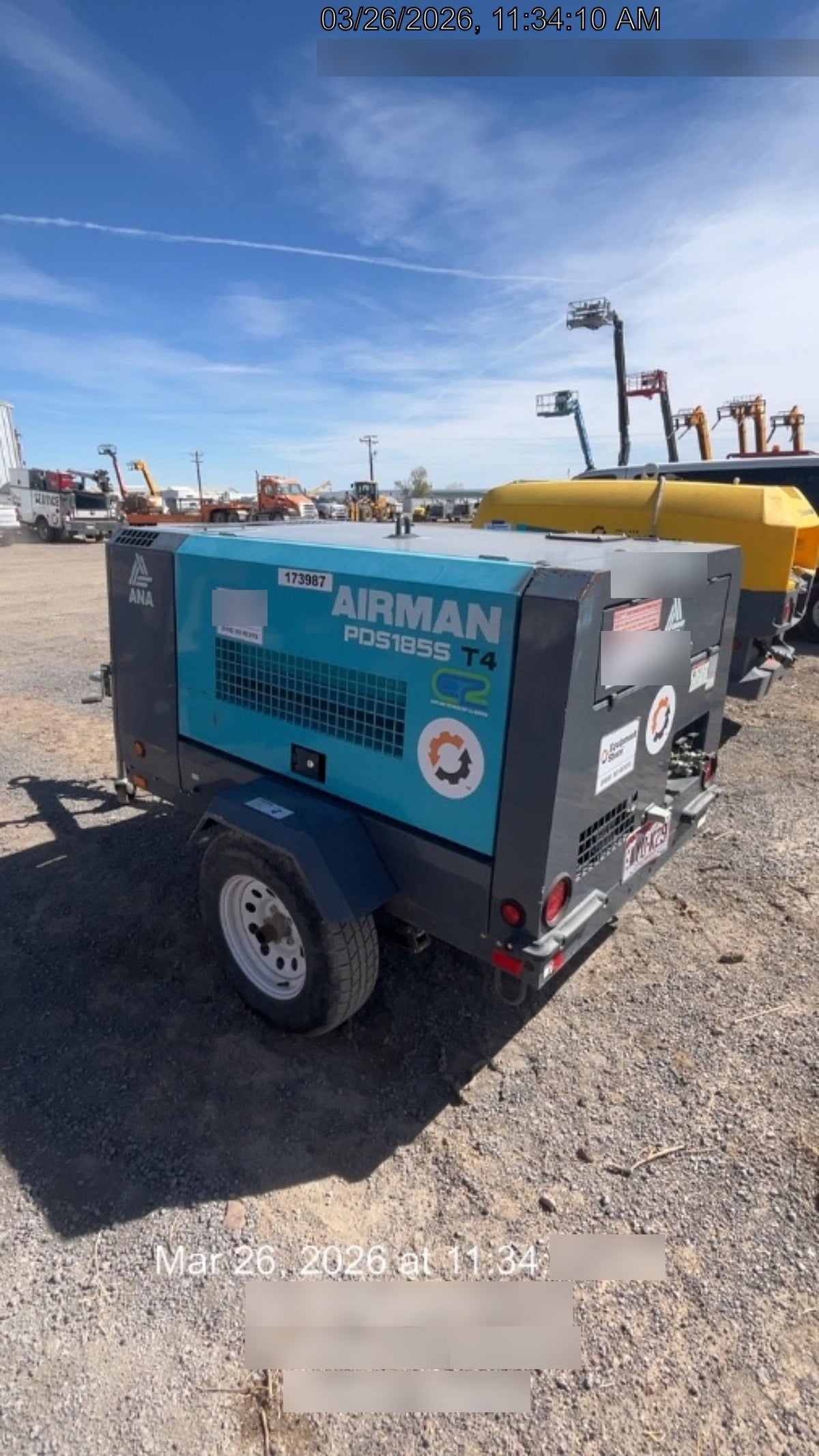 2021 AIRMAN PDS185S-6E1