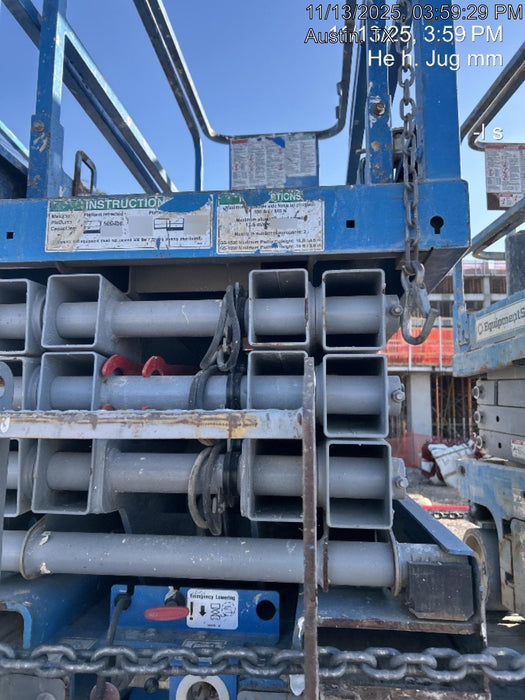 2019 Genie GS-1930 Fixed Rails with Chain Entry