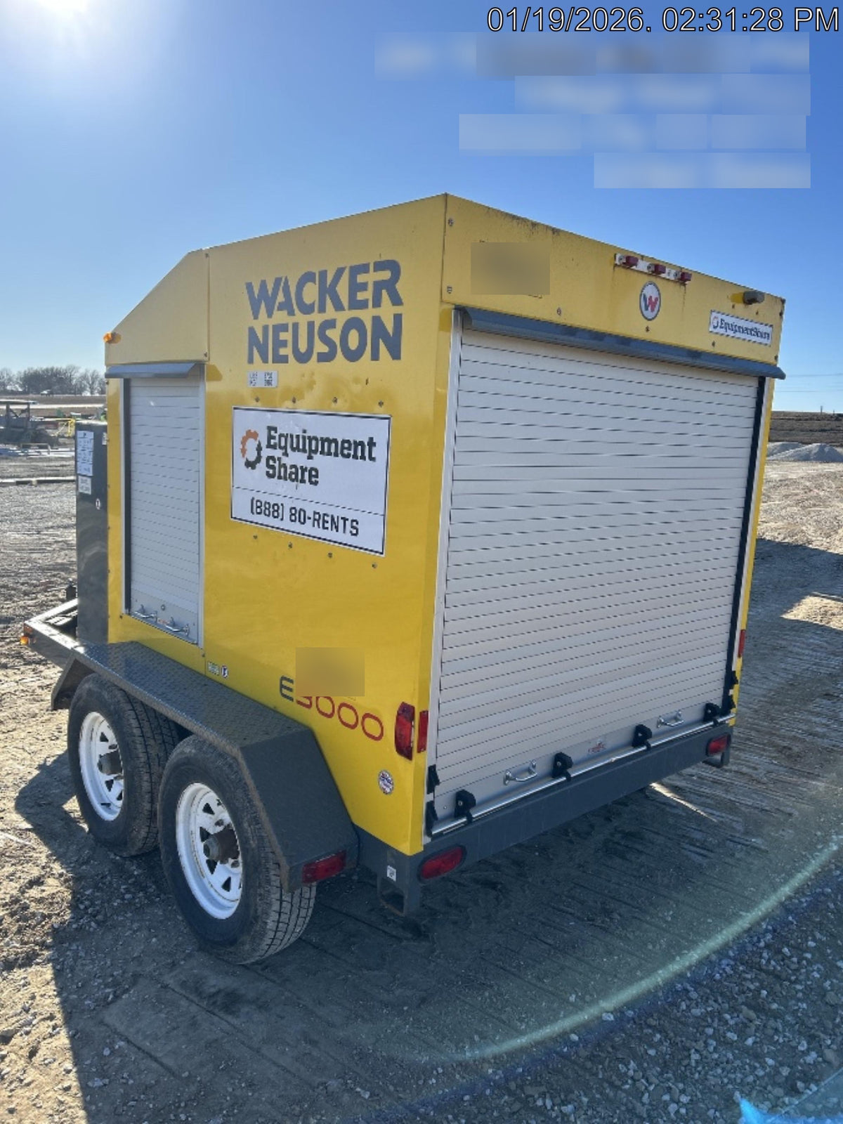 2019 WACKER NEUSON E3000