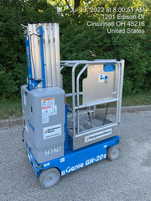 2020 GENIE GR-20