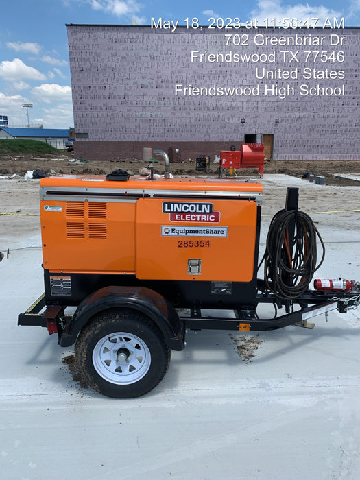 2022 Lincoln Electric LE400 Kubota V1505, Trlr, Cable Rack, Light Kit, ES Decals, T3