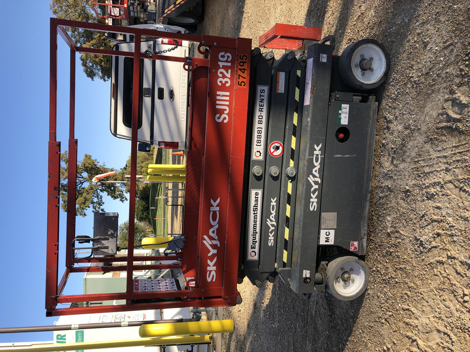 2017 Skyjack SJIII-3219 Standard Rental Specs