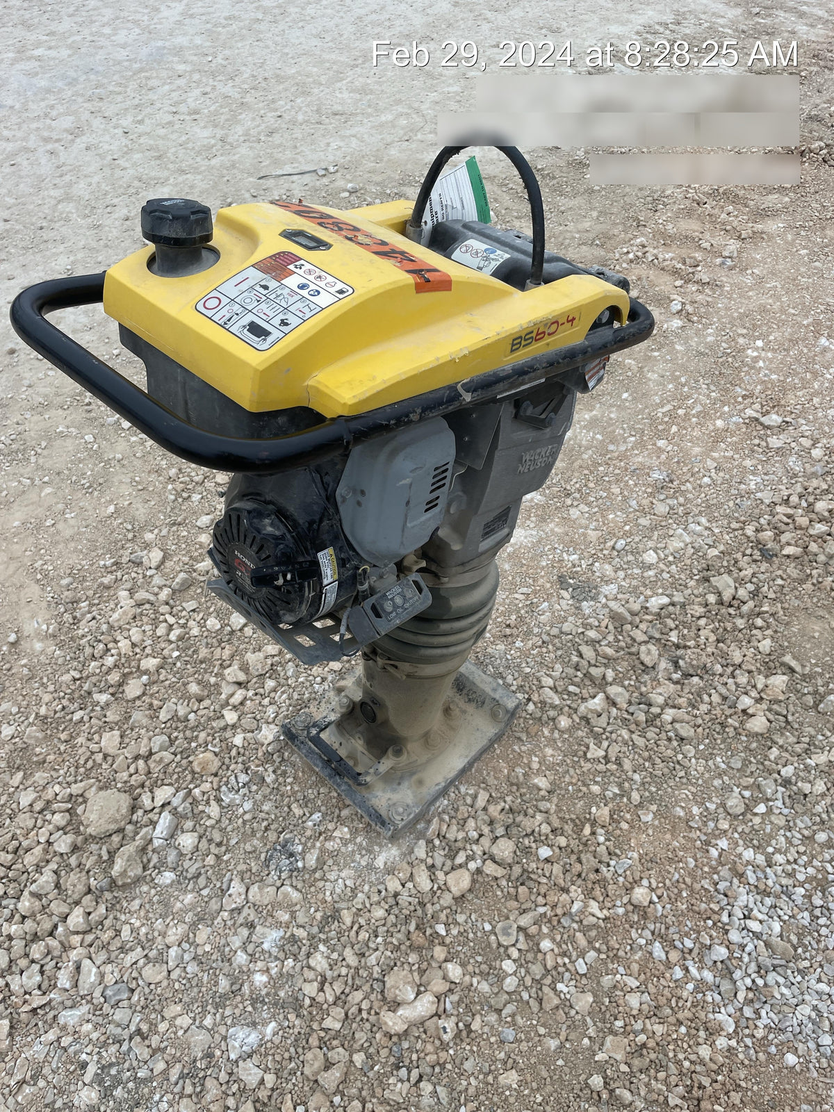 2021 WACKER NEUSON BS60-4As
