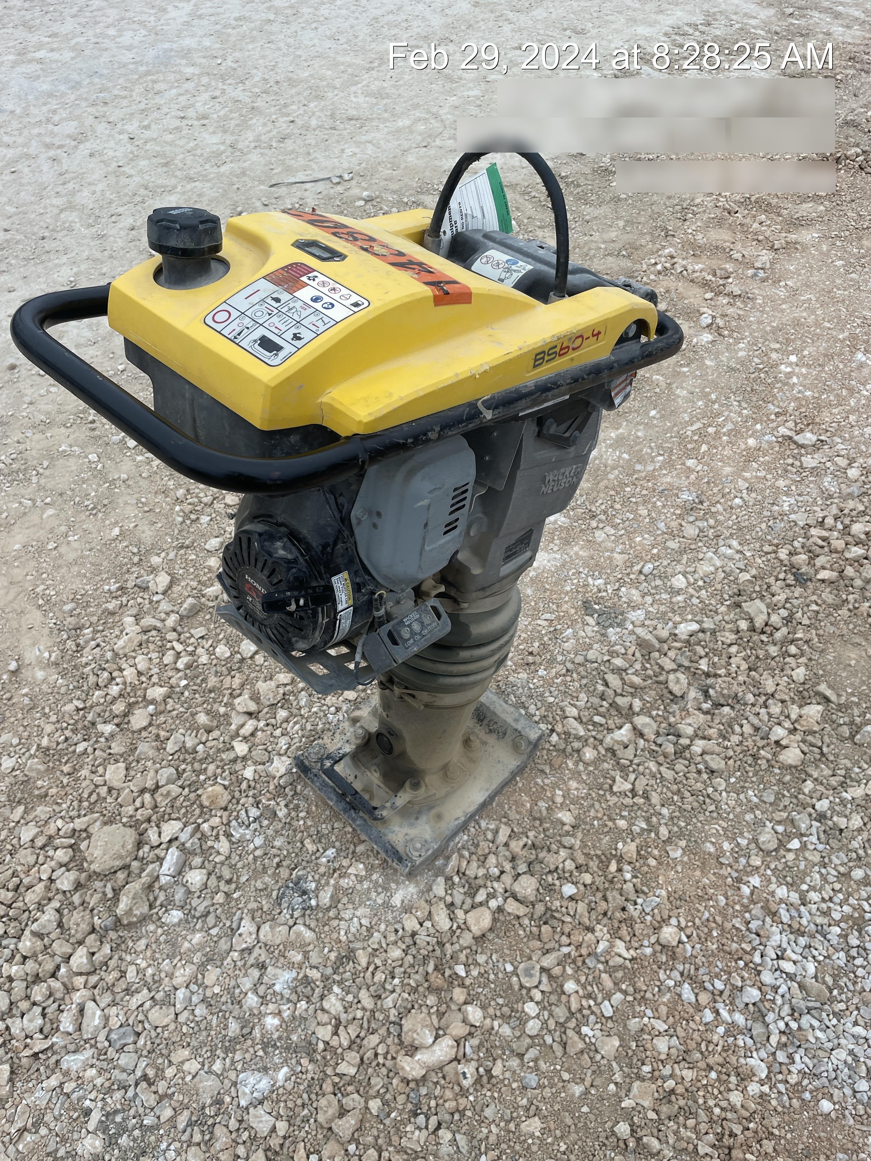 2021 WACKER NEUSON BS60-4As