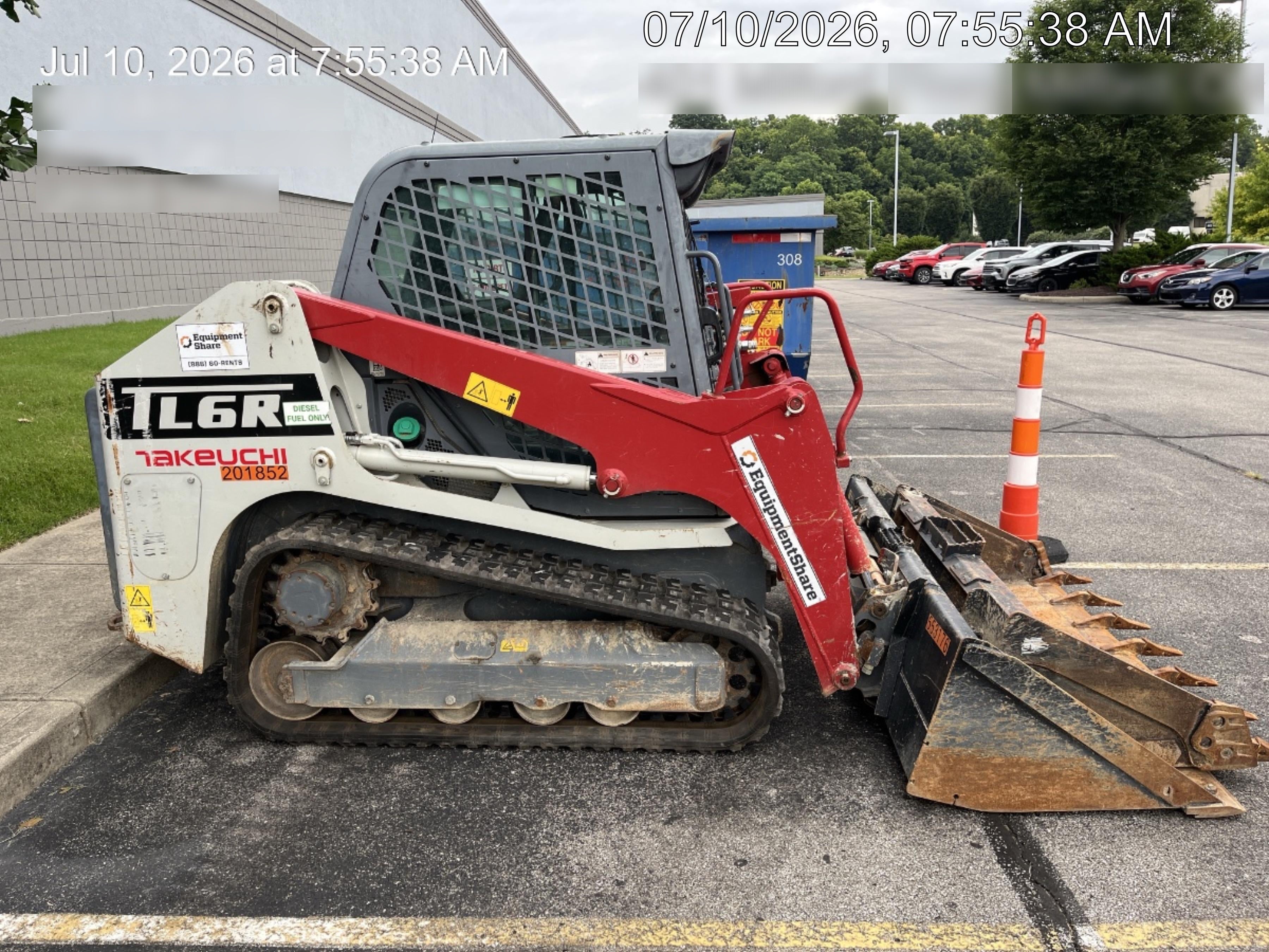2022 TAKEUCHI TL6CR