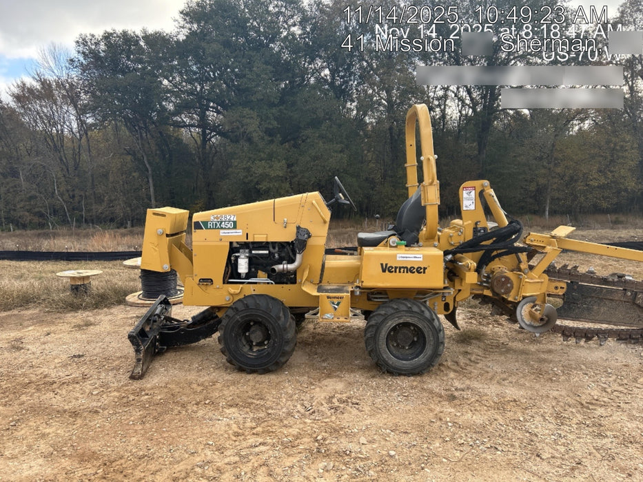 2023 VERMEER RTX450