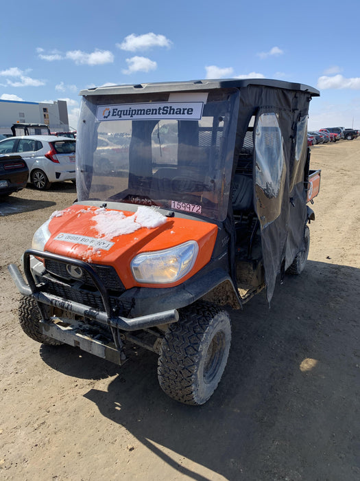2021 Kubota RTV-X1140W-H Plastic Canopy, Windshield Acrylic Clear, LED Strobe Light, Wire Harness Kit, Back up Alarm