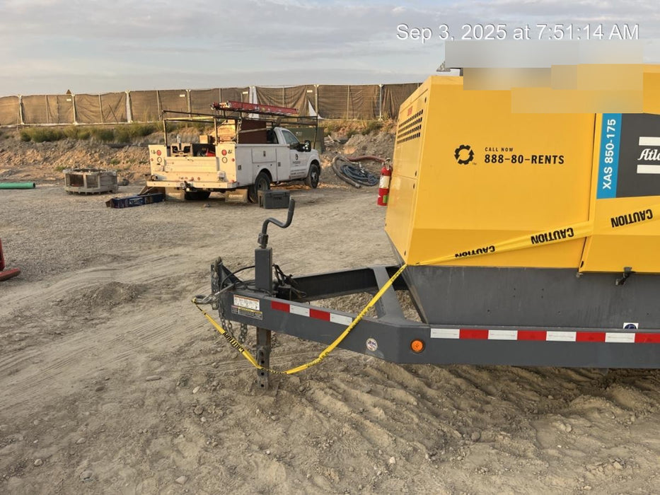 2023 ATLAS COPCO XAS 850