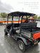 2022 Kubota RTV-X1140W-H Plastic Canopy, Windshield Acrylic Clear, LED Strobe Light, Wire Harness Kit, Back up Alarm