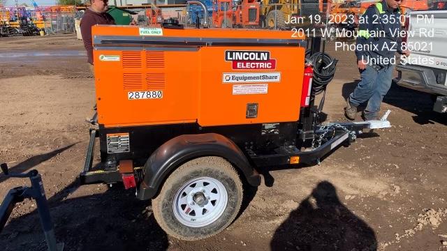 2023 Lincoln Electric LE400 Kubota V1505, Trlr, Cable Rack, Light Kit, ES Decals, T3