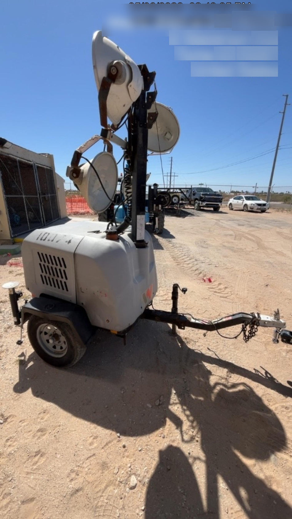 2018 Wacker Neuson LTV6K-MH Wacker Neuson LTV6K Towable Light Tower