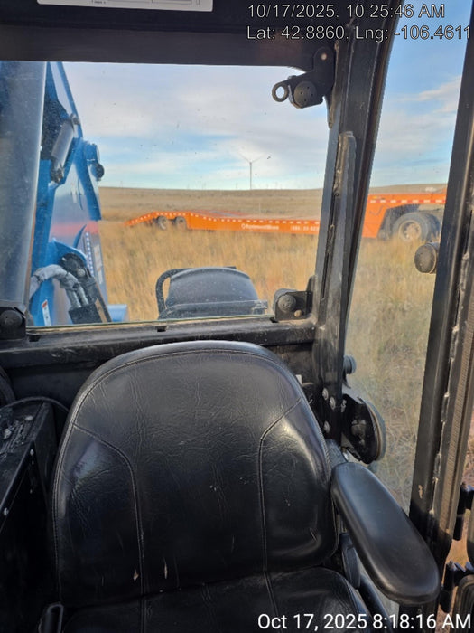 2019 Genie GTH-1056 Cab/Heat/AC, Solid RT Tires, LED Work Lights, Beacon 60" QA Carriage, 60" Forks