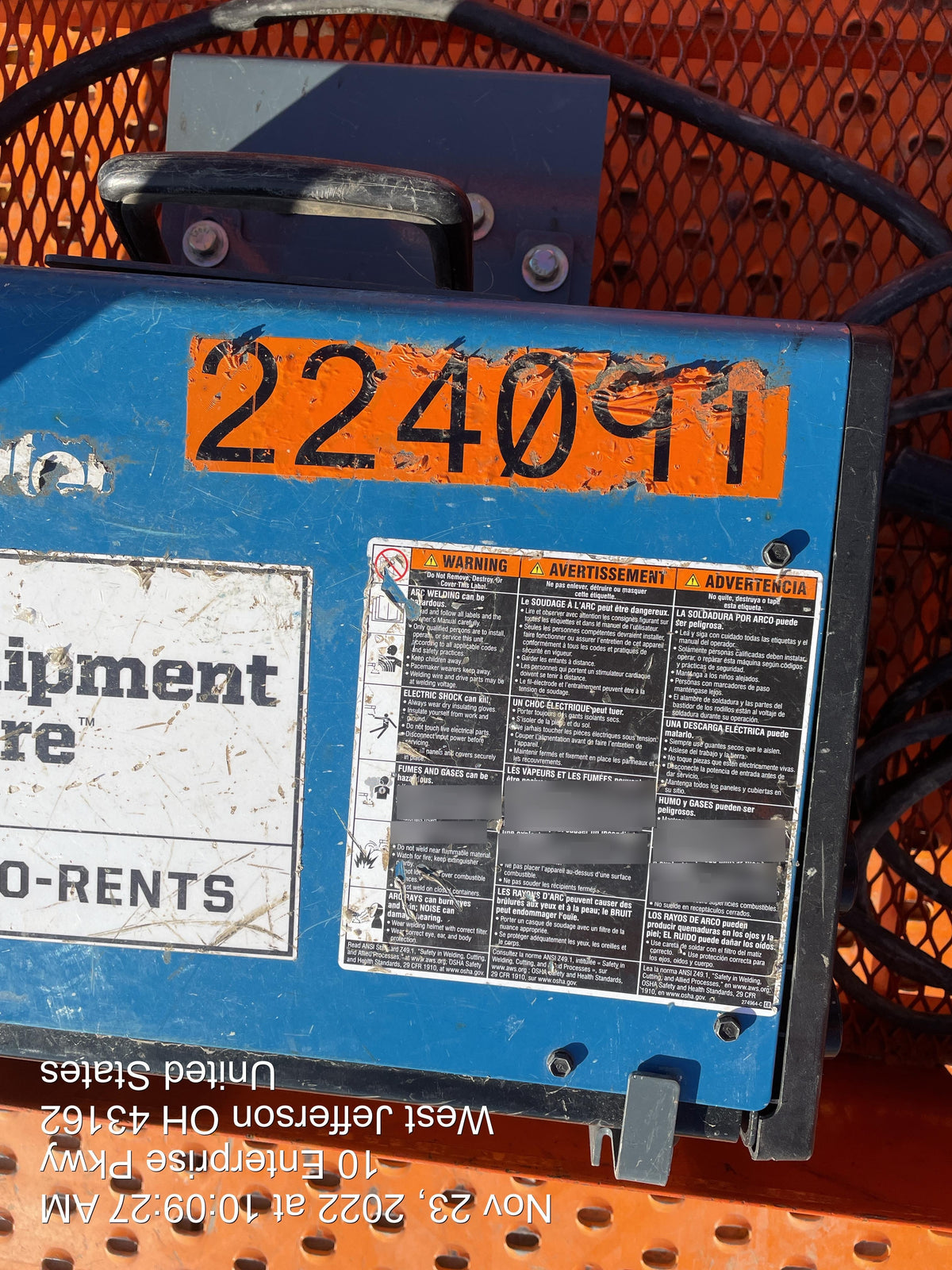 2022 MILLER ELECTRIC CST-280