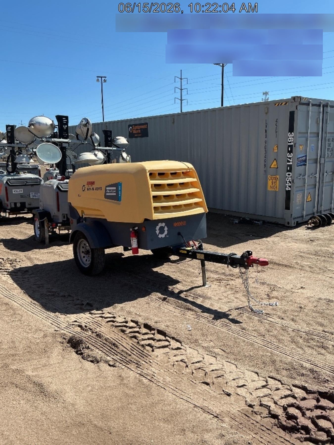 2022 ATLAS COPCO XAS188 CWK