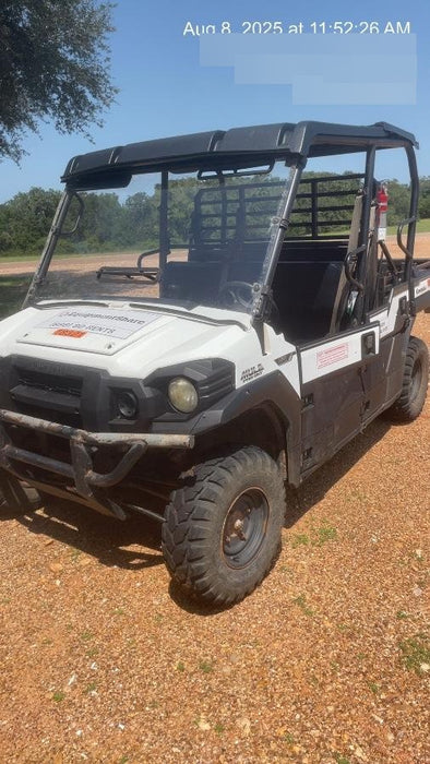 2018 Kawasaki MULE PRO-DX Kawasaki Mule 4x4 Diesel UTV w/Hard Top, Windshield, Beacon, Backup Alarm, ES Keypad/Hardware Installed