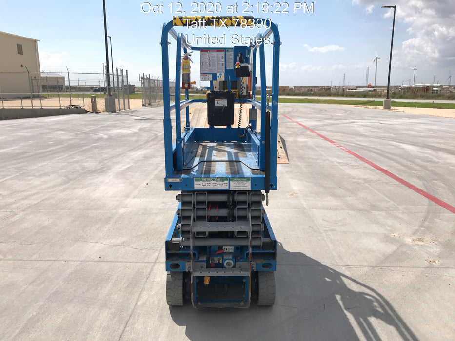 2019 Genie GS-1930 Fixed rails with chain Entry