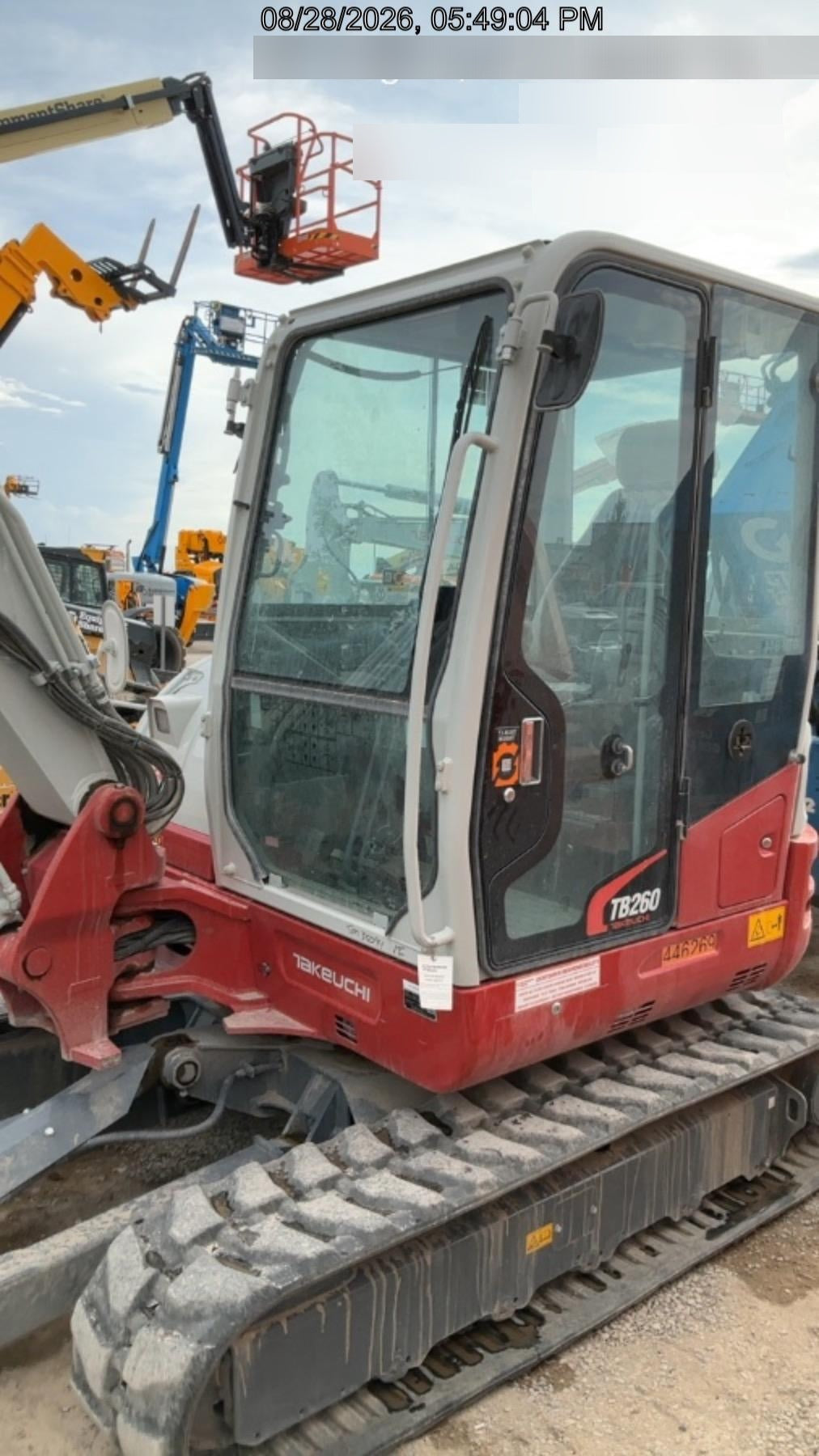 2024 TAKEUCHI TB260-CR