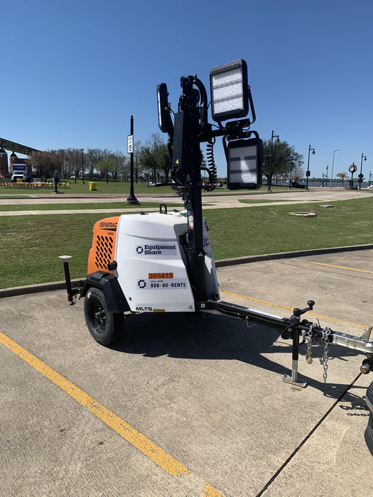 2023 Generac MLT2 Diesel, Flex Switch 120V Input, Powerzone Controller, 
(4) 320W LED Lights, 4kW Generator, 39.9 Gal Fuel Tank, 2" Ball, T3