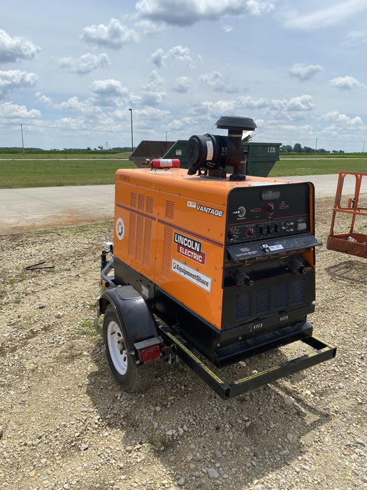 2021 Lincoln Electric Vantage 549X Ready Pak 3, ORANGE (includes trailer, cable rack, fender light kit)