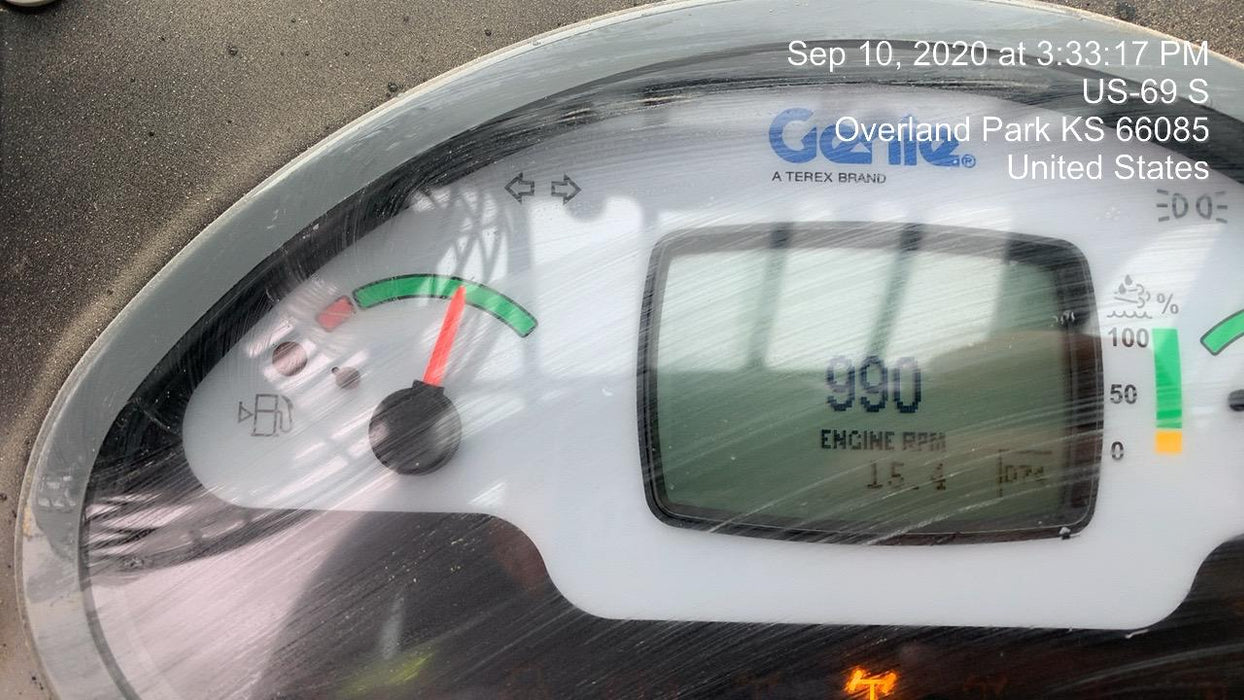 2020 Genie GTH-636 Cab/Heat/Air, Solid Tires, Work Lights, Beacon, Aux Hydraulics, Back up Alarm