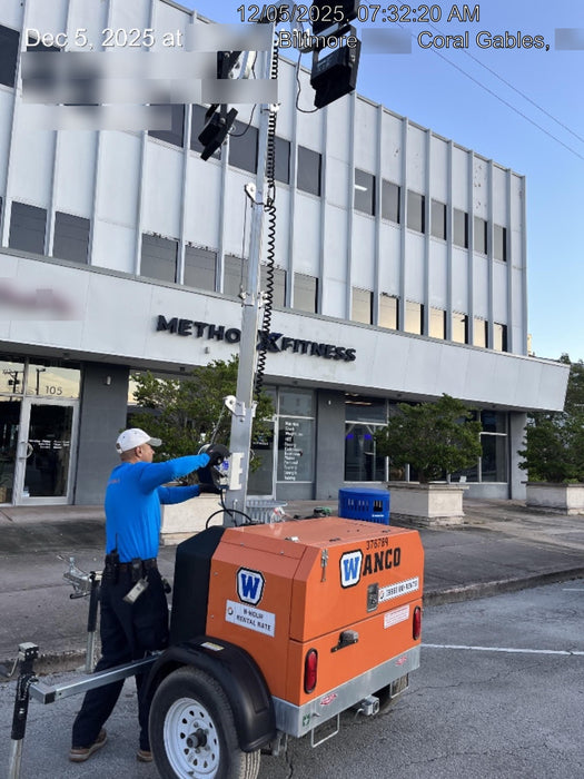 2023 Wanco WLTT-4MM4K Diesel, Deep Sea Controller, Shore Power Plug, Auto Start, (4) 350W LED Floodlights, 4kW Generator, 60 Gal Fuel Tank, 2" Ball, T3