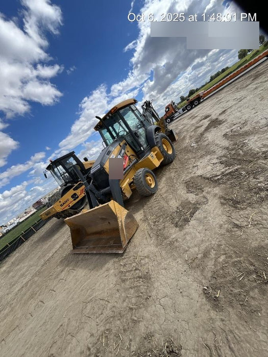 2020 John Deere 310LEP Cab/Heat/Air, 4WD, Standard Stick, Pilot Controls, 2 Way Hydraulics, TAG Manual QC