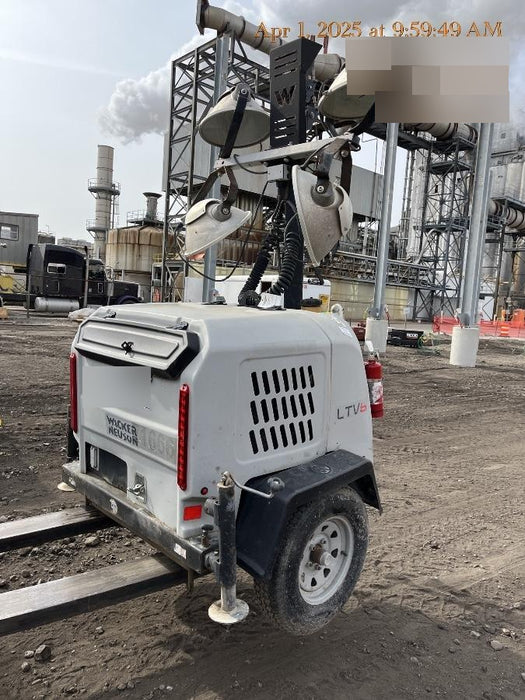 2019 Wacker Neuson LTV6L-MH Wacker Neuson LTV6L Mobile Light Tower w/Fuel Level Sensor Installed