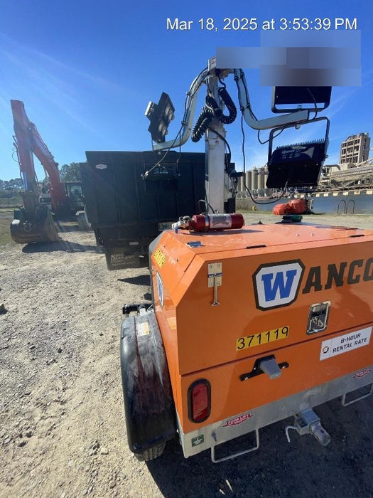 2023 Wanco WLTT-4MM4K Diesel, Deep Sea Controller, Shore Power Plug, Auto Start, (4) 350W LED Floodlights, 4kW Generator, 60 Gal Fuel Tank, 2" Ball, T3