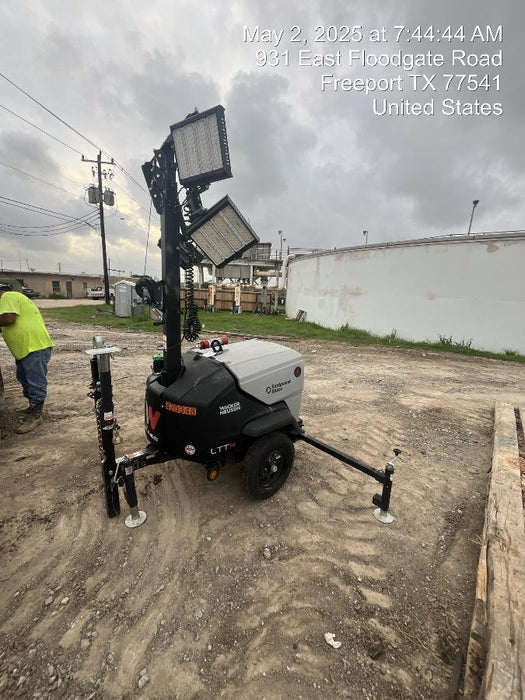 2024 Wacker Neuson LTT4 Diesel, Kohler KDW702, Deep Sea Controller, Auto Start, LED 320W, Bypass Outlet, T3