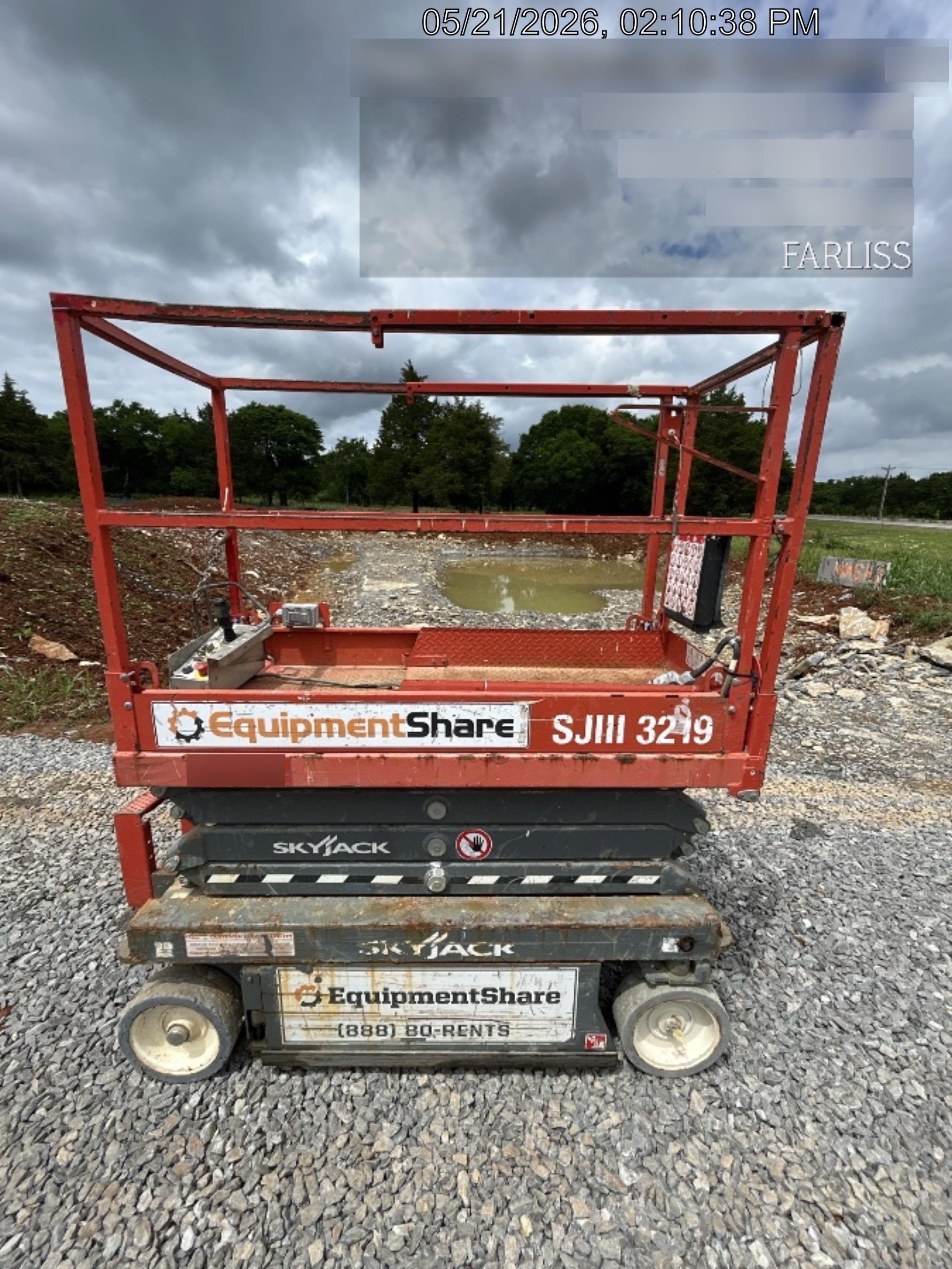 2019 Skyjack SJIII-3219 Stand. w/Trojan Batteries