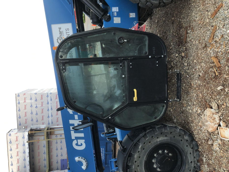 2019 Genie GTH-1056 Cab/Heat/AC, FF Tires, LED Work Lights, Beacon 60" QA Carriage, 60" Forks