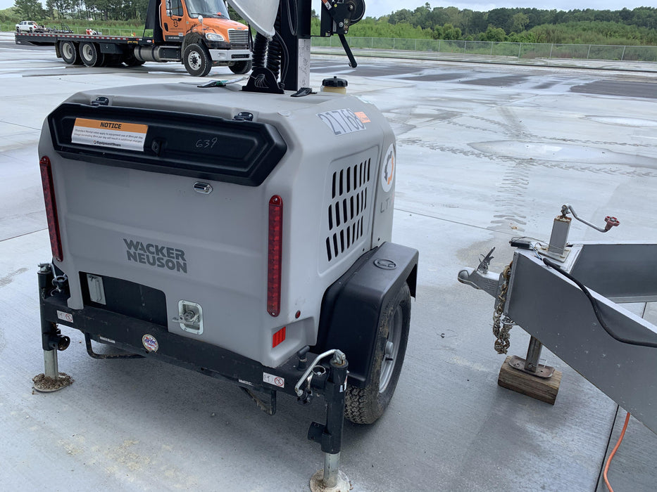 2019 Wacker Neuson LTV6L-MH Wacker Neuson LTV6L Mobile Light Tower w/Fuel Level Sensor Installed
