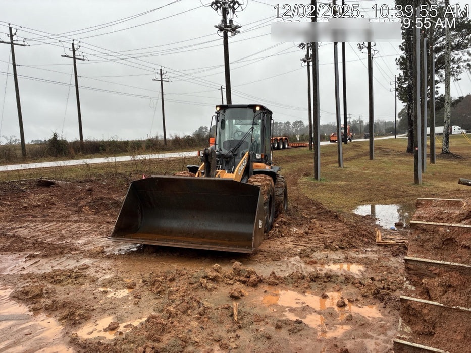 2018 Case 621G CLOSED CAB, 1 FUNCTION, JRB 416 STYLE HYD COUPLER