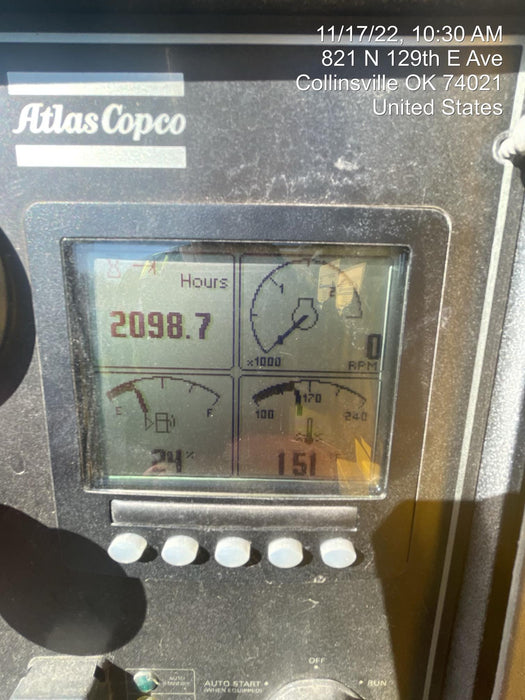 2021 ATLAS COPCO PAS 100 HF CS Enclosed