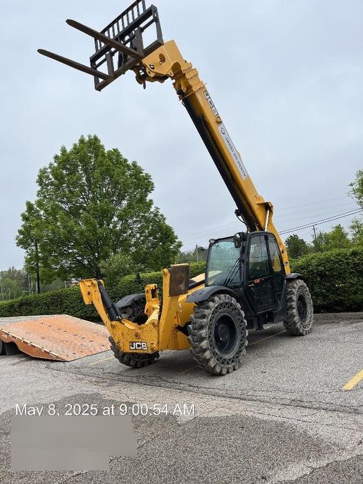 2020 JCB 510-56 Cab/Heat/Air, Solid Tires, Work Lights, Beacon, Aux Hydraulics, Back up Alarm, Lifting Eye, ES Decals