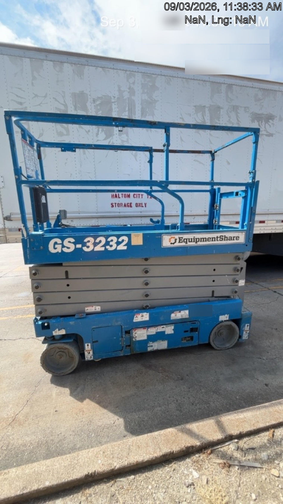 2019 GENIE GS-3232