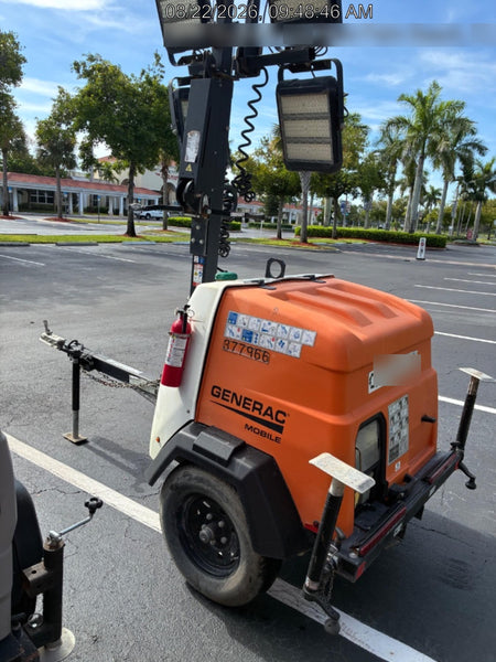2023 Generac MLT2 Diesel, Flex Switch 120V Input, Powerzone Controller, 
(4) 320W LED Lights, 4kW Generator, 39.9 Gal Fuel Tank, 2" Ball, T3
