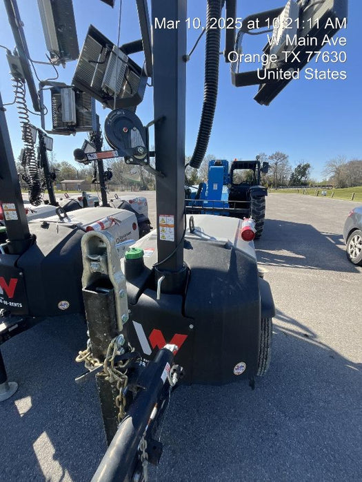 2024 Wacker Neuson LTT4 Diesel, Kohler KDW702, Deep Sea Controller, Auto Start, LED 320W, Bypass Outlet, T3