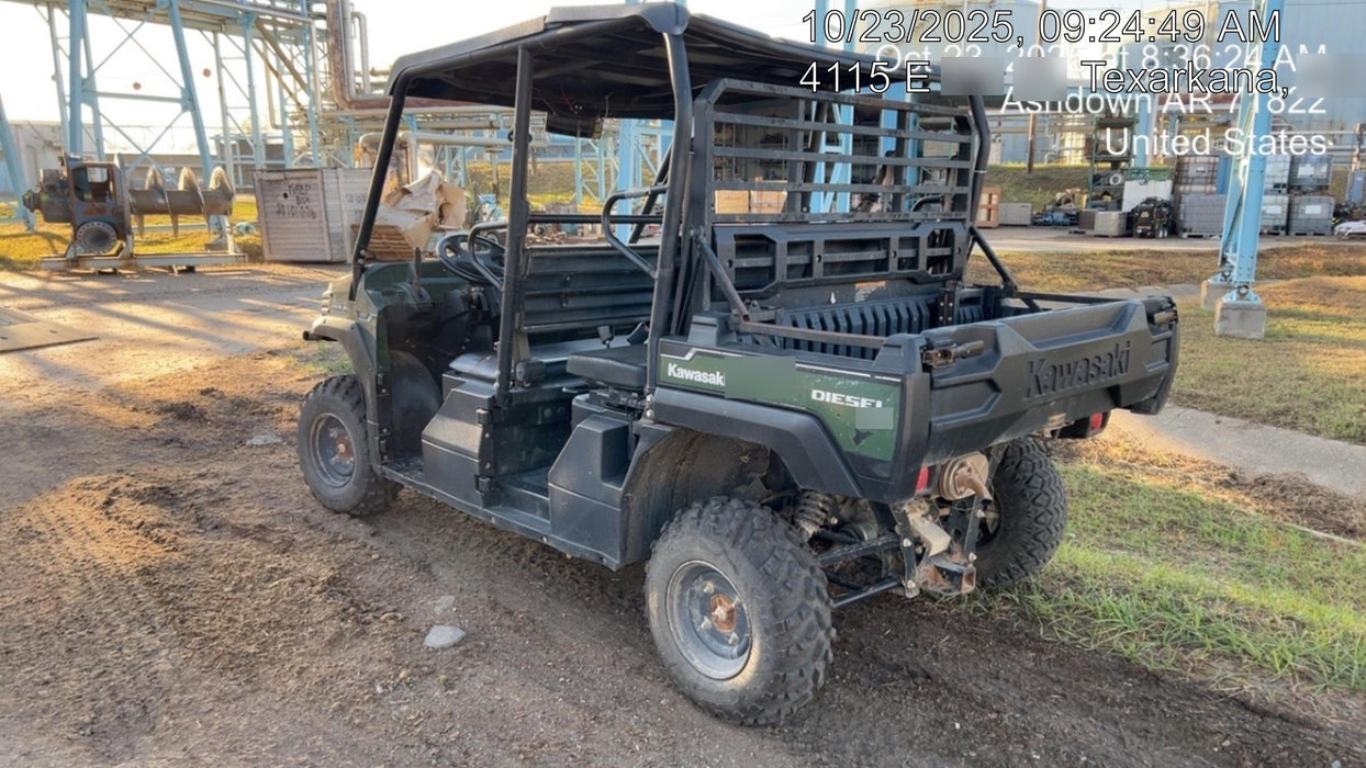 Kawasaki Mule PRO-DXT Movement Alarm, Beacon, Hard Top, ES Track Hardware