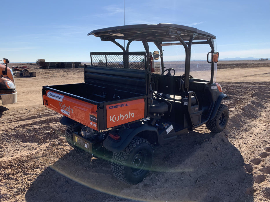 2022 Kubota RTV-X1140W-H Plastic Canopy, Windshield Acrylic Clear, LED Strobe Light, Wire Harness Kit, Back up Alarm
