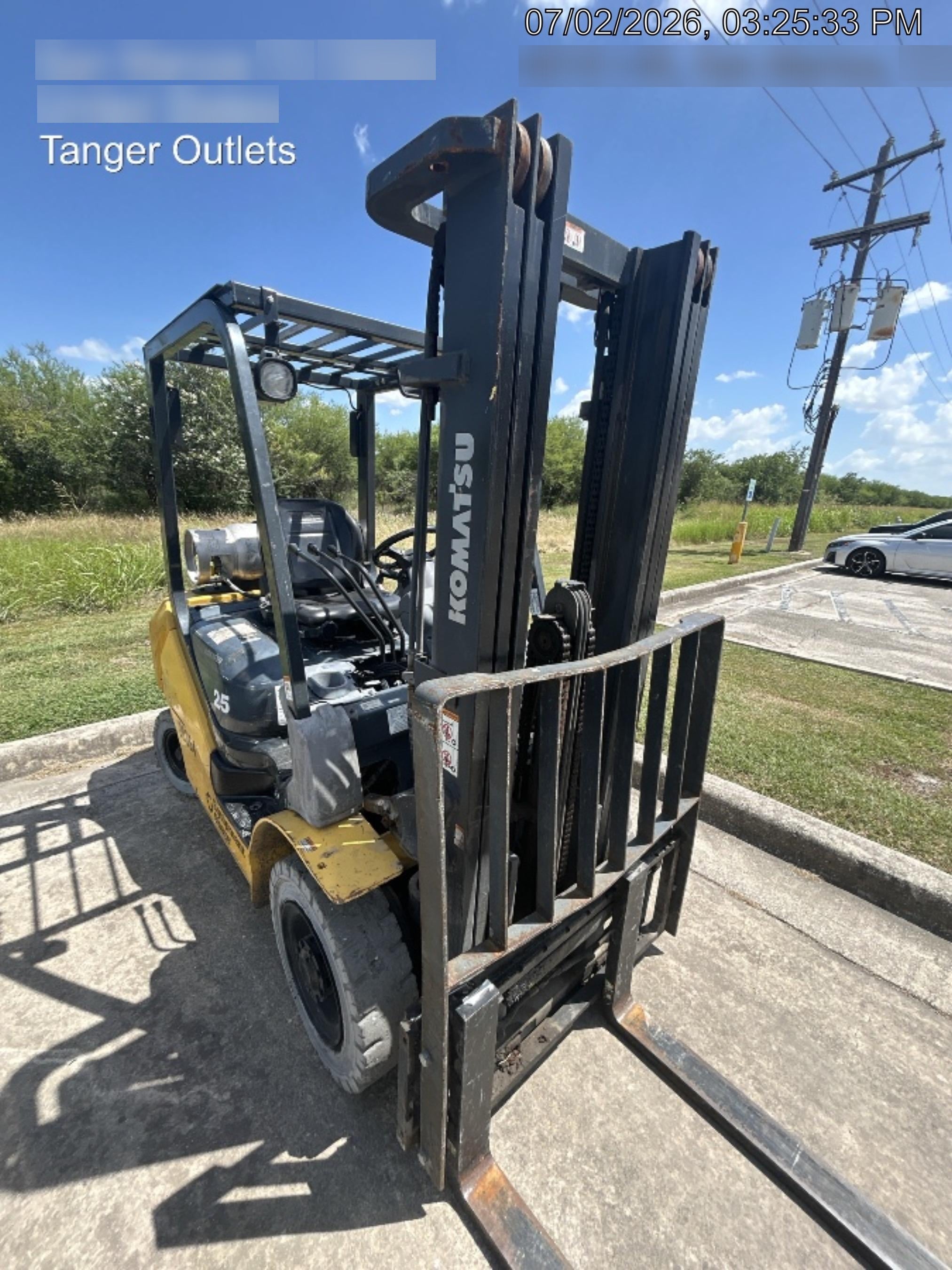 2018 KOMATSU FG25HT-16