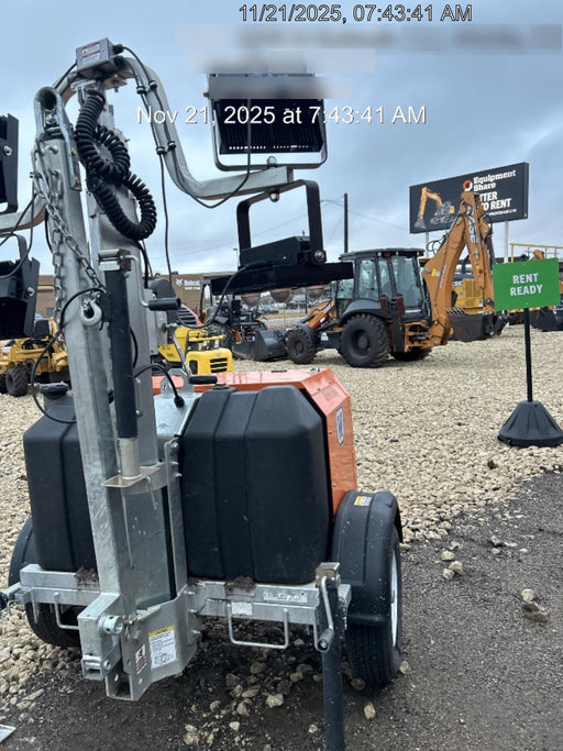 2024 Wanco WLTT-4MM4K Diesel, Deep Sea Controller, Shore Power Plug, Auto Start, (4) 350W LED Floodlights, 4kW Generator, 60 Gal Fuel Tank, 2" Ball, T3