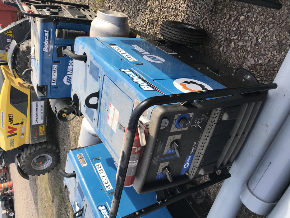 2019 Miller Electric BOBCAT 250 Standard w/Running Gear, Bracket, Hose