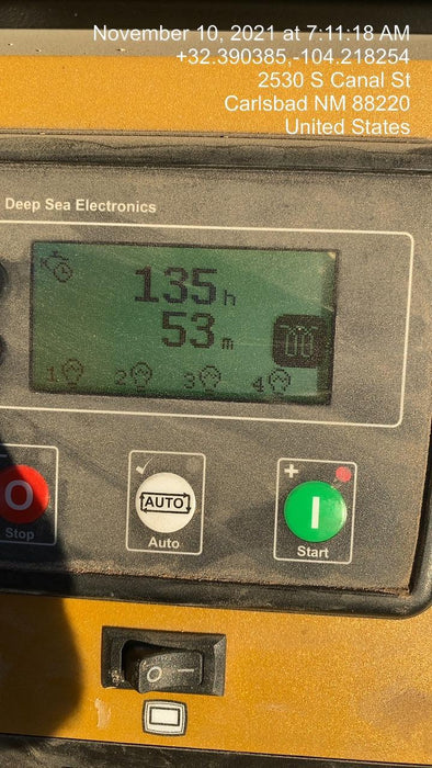 2021 Allmand NLV3GR (4) LED Light Fixture 350W, 23' Vertical Mast, 3kW Prime, Towable, Deep Sea L401, Leveling Jacks, Yanmar T4F 5.8hp