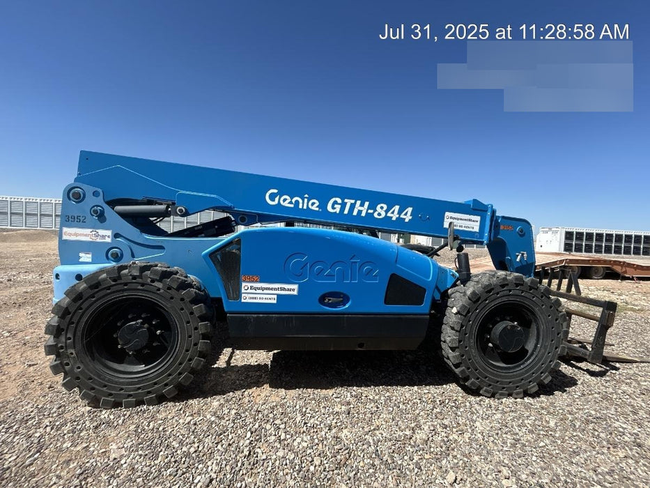 2017 Genie GTH-844 Genie GTH 844, Solid Tires, 60" carriage, Open ROPS
