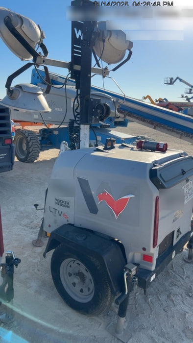 2018 Wacker Neuson LTV6L-MH LTV6L Mobile Light Tower w/Fuel Level Sensor Installed