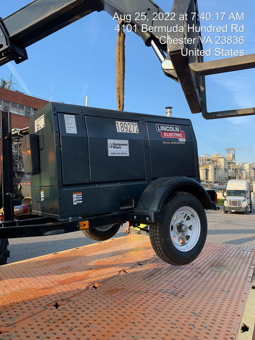 2021 Lincoln Electric Dual Maverick 200/200X Ready Pak 3, Includes Trailer, Cable Rack, Fender Light Kit