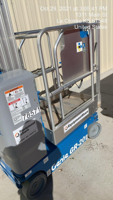 2020 GENIE GR-20