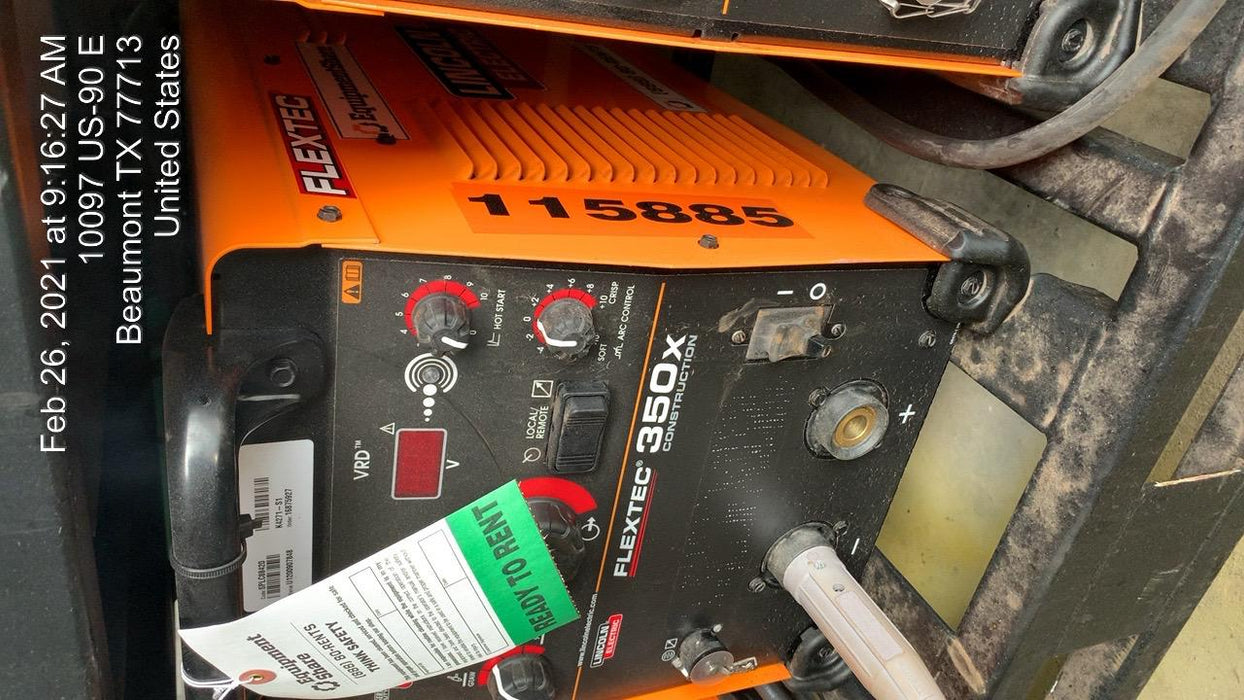 2020 LINCOLN ELECTRIC FLEXTEC 350X